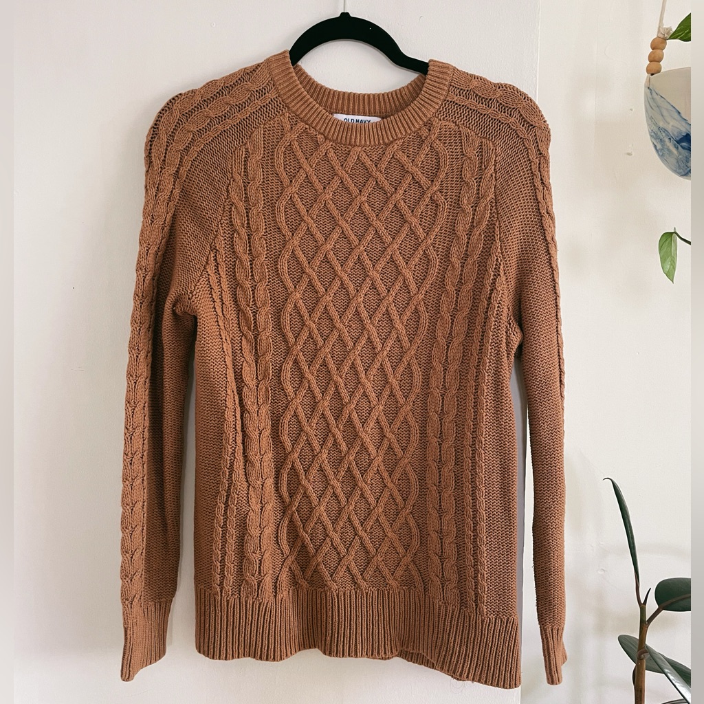 Textured Crew Neck
